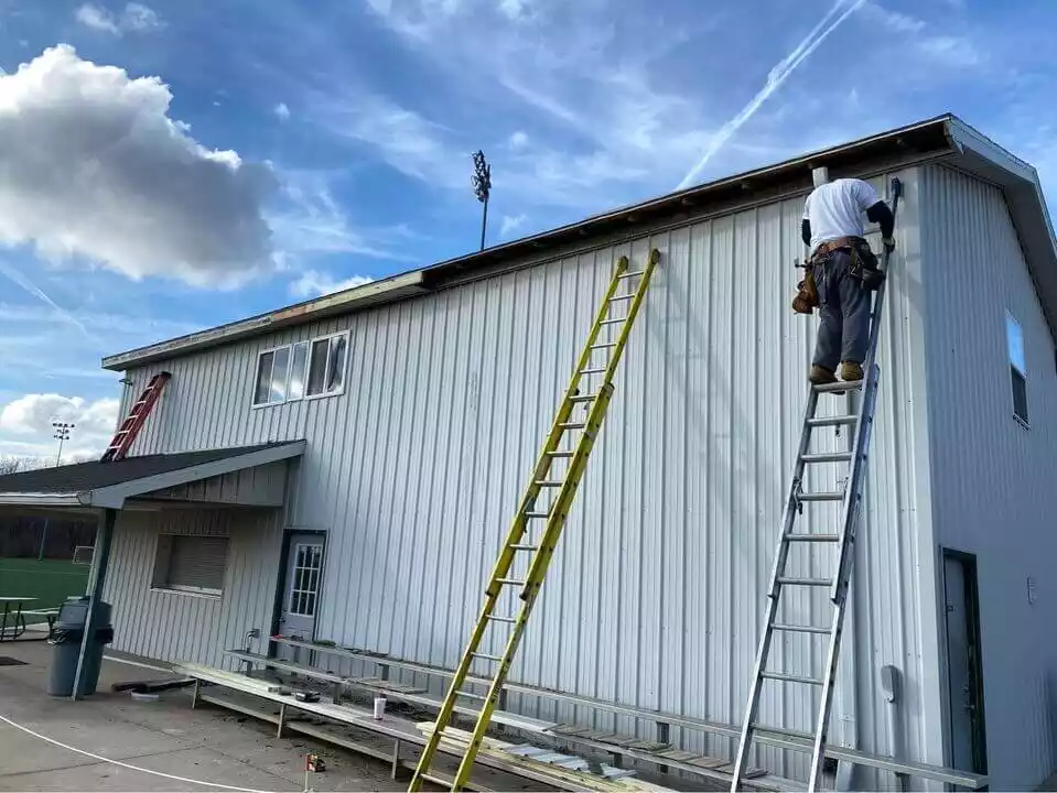 commercial gutter service