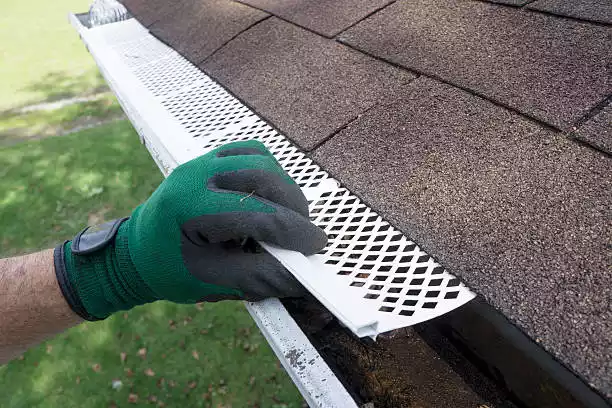 gutter guard installation